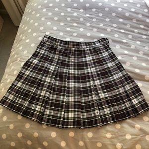 American Apparel plaid tennis skirt